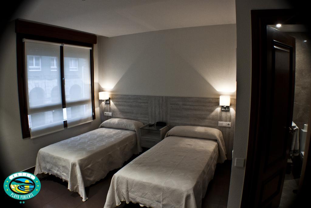 Hotel Playa Poniente Gijón Buitenkant foto